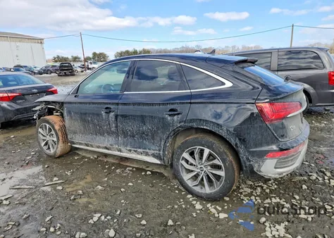 2022 Audi Q5 Sportback Premium 45 из США, поврежденный, VIN WA14AAFY0N2048170